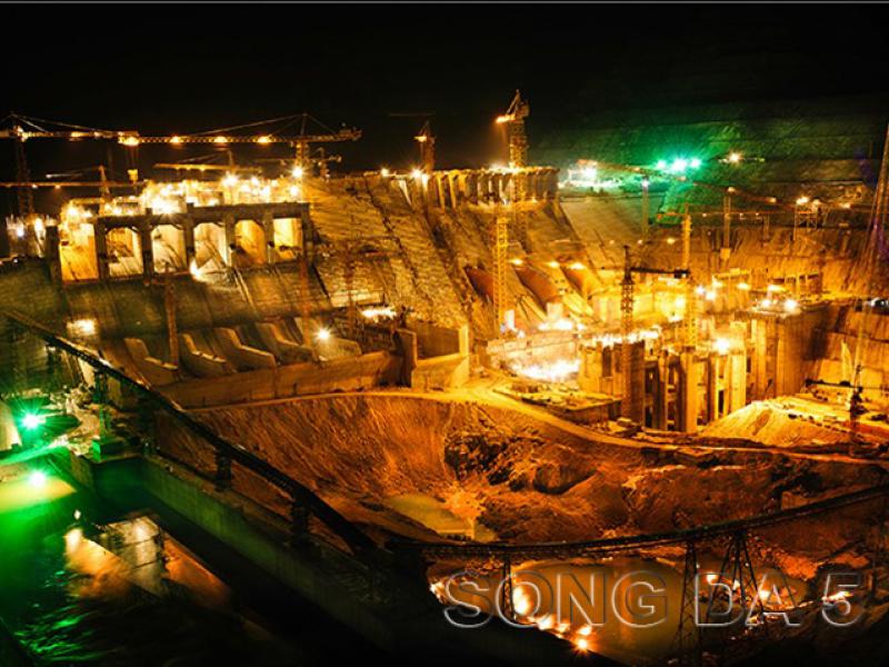 Công trình thủy điện Lai Châu - Công Ty Cổ Phần Sông Đà 5